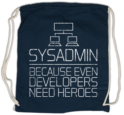 Sysadmin because even - because,
