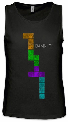Damn herren tank top nerd - damn,