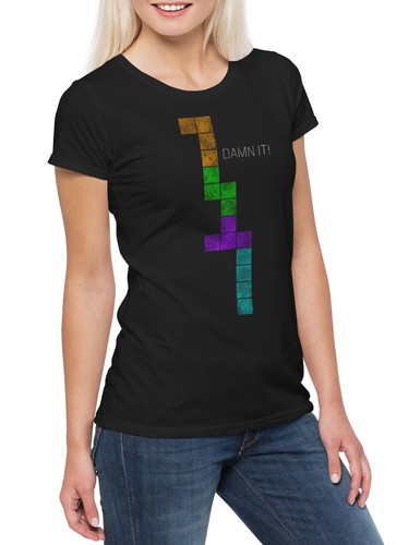Damn damen shirt nerd - t-shirt,