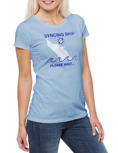 Syncing ship damen - damen, t-shirt