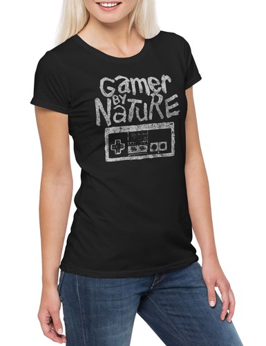Gamer nature damen - gamer, t-shirt