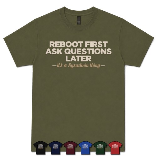 Reboot first ask questions - ask,