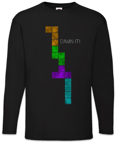 Damn langarm shirt - it, nerd