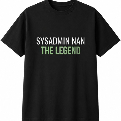 Sysadmin nan the legend herren - nan,