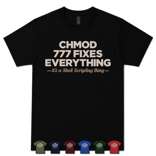 Chmod 777 fixes - 777,
