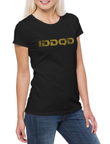 Iddqd damen shirt fun nerd - damen,